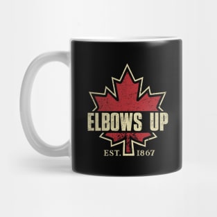 Canada Elbows Up Est 1867 Mug